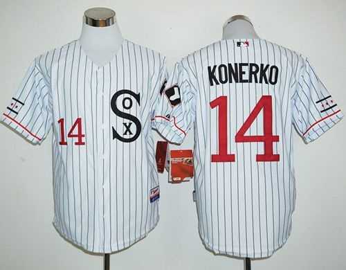 Chicago White Sox #14 Paul Konerko White(Black Strip) Cooperstown Stitched Baseball Jersey,We sell and wholesale Chicago White Sox #14 Paul Konerko White(Black Strip) Cooperstown Stitched Baseball Jersey on line form chian!